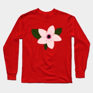 Cherry Blossom Flower Long Sleeve T-Shirt